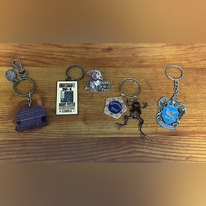Harry Potter Themed Keychain & Pin Set from Universal Studios NWOT