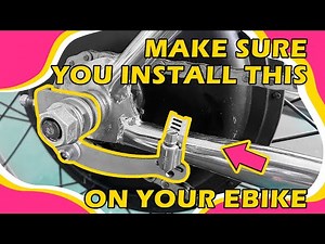 How to install a torque arm on your 1500W Front/Rear Hub eBike Motor