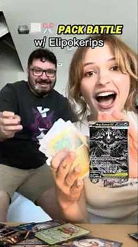 🪨📄✂️ Pack Battle w/ ‪@Elipokerips‬ #pokemoncards