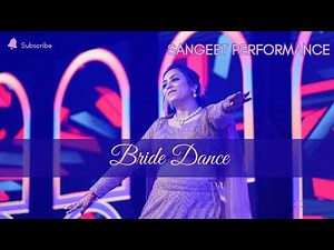 Bride Sangeet Dance | Bollywood Night | Beautiful and Romantic Dance for Groom | Gujarati Wedding