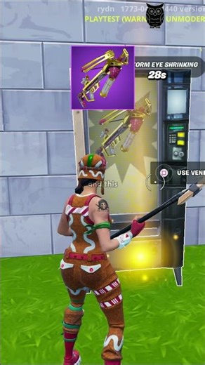 most broken weapon in Simplistic 1V1 #fortnite