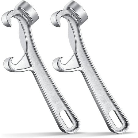 Aluminum Bucket Opener 5 Gallon Pail Opener Silver Buckets Lid Wrench Metal Can Opener Lid Remover Tool for Home Industrial Use (2 Pieces) - Walmart.ca