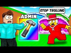 I PRETENDED TO BE AN OWNER WITH ADMIN COMMANDS IN ESCAPE A TSUNAMI FOR BRAINROT !!