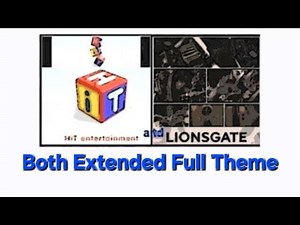 🎲🕋🧊HiT entertainment and 🦁🚪⚙️LIONSGATE Both Extended Full theme logos