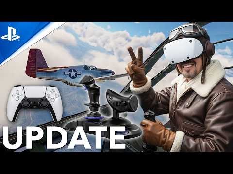 Aces of Thunder PSVR2 – playable in VR even without a VR controller!