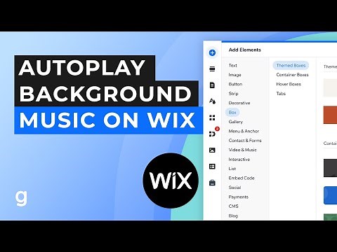 How to Add Autoplay Background Music to Your Wix Website