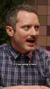 Elijah Wood never cuts a line