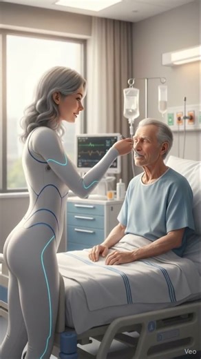 Future Care: Humanoid Robot Nurse Caring for Elderly Patient