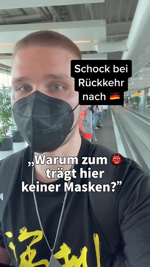 No Hate an die Maskenlosen 😂😂 Muss mich erstmal an Covid-Deutschland gewöhnen 😅 #scorinchina #china #maskenpflicht #reisen