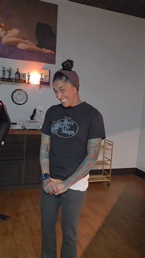 Black Lotus Tattoo Gallery on Instagram: "Have you met the front desk ladies!? Here's just a few reasons why we love them! #thankyou #frontdesk #lol #fun #tattoostudio"