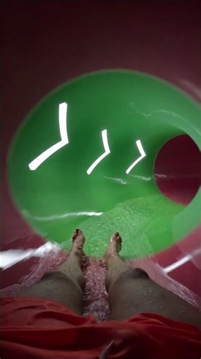 Body Watermelon Water Slide Aquapark Wrocław Poland #waterslide #watertube #tobogan