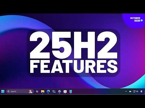 Windows 11 25H2 October 2025 Update NEW Features and Changes – KB5066835 (Build 26200.6899)