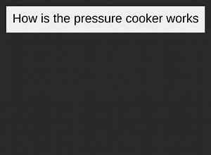 How is the pressure cooker works... | Filo