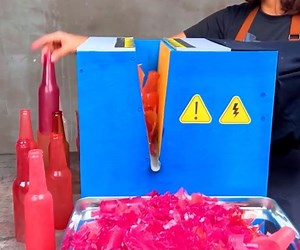 550K views · 1.4K reactions | Enchanted Fire! Making a Magical Lighter from Broken Bottles! | 5-Minute Crafts | Facebook