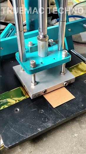 Paper Hot Foil Stamping Machine & Paper Emboss Machine | Marck Techno