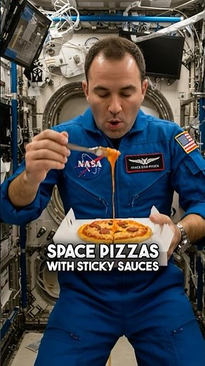 How Astronauts Eat Pizza in Space