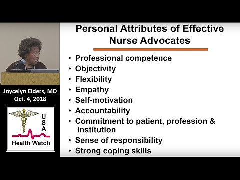 The Importance of Nurse Advocacy and Empowerment- Dr. Joycelyn Elders