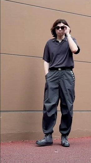 Uniqlo Uのニットポロを使ったコーデ【スキッパーポロセーター】【Today's Outfit】【表参道コーデ】#short #fashion #UNIQLO