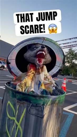 Trash Bandit’s Jump Scare Is FAST! 😱🦝 | Spirit Halloween 2026