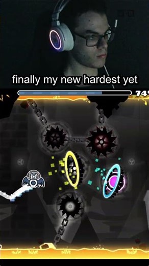 finally beat my new hardest level yet Final Day #clips #gaming #geometry #shorts #geometrydash