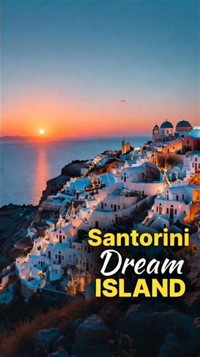 Santorini | The Most Beautiful Island in Greece #island #santorini #nature