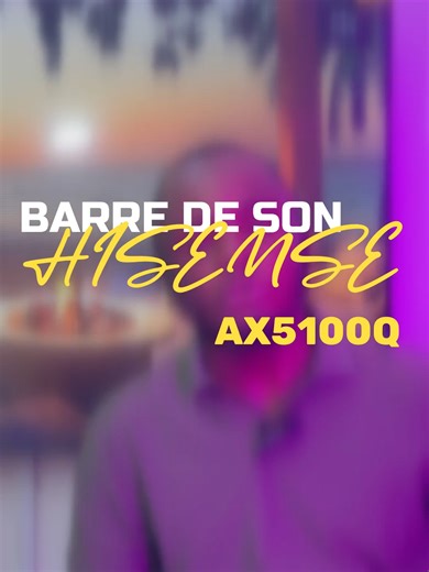 🎬 Découvrez la puissance sonore de la Hisense AX5100Q Plongez dans une expérience audio immersive avec ses 5.1 canaux, son caisson de basses sans fil et ses enceintes arrière. Idéale pour transformer votre salon en véritable home cinéma. Un design élégant, une installation facile, et des performances bluffantes. 👉 Regardez la vidéo pour voir (et entendre) la différence ! #HisenseAX5100Q #BarreDeSon #HomeCinema #DolbyAtmos #SoundbarReview #TechTok #AudioSetup #GadgetDuJour #TestProduit #Hisense