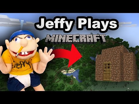 Jeffy Plays Minecraft! #1 | Dirt Hut!!!