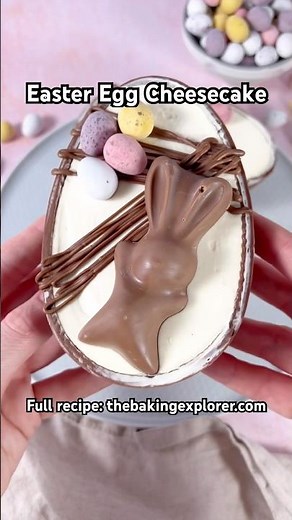 Easter Egg Cheesecake
