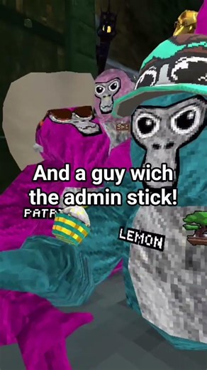 I met Eliot and a guy wich admin stick in one server! #plslikesubscribe #viral #gtag #gorillatag