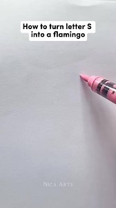 1M views · 7.6K reactions | The ultimate guide on how to draw flamingo #artwork #drawingideas #reelsvideo #fbreels | Nica Aguilar | Facebook