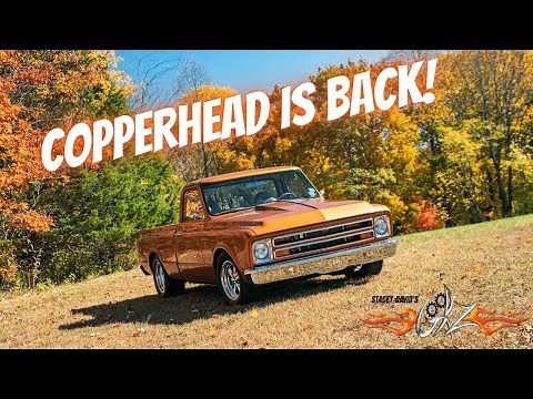 Stacey David's COPPERHEAD Returns to the Studio! The Legendary 1967 Chevy C10 Truck is Back!