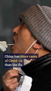 China has more cases of Covid-19 than the flu