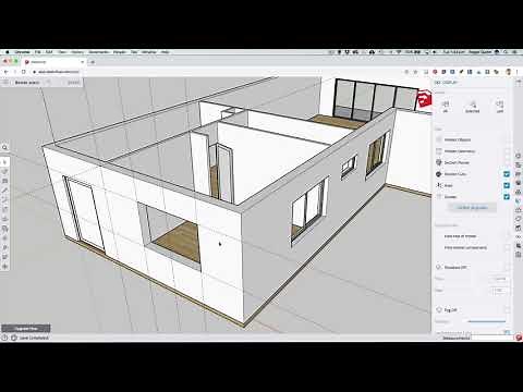 Creating basic windows and doors in SketchUp for Web