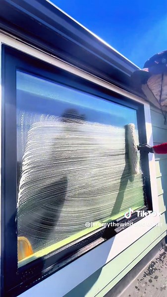 Relaxing Window Cleaning ASMR Experience