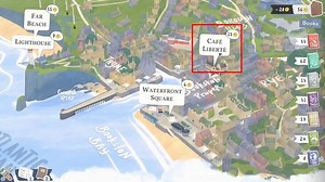 Tiny Bookshop Cafe Liberte Stamps Guide