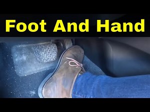 Foot And Hand Controls-Driving Lesson