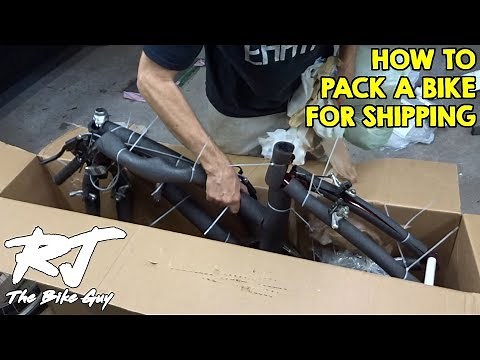How To Pack A Bike For Shipping In A Cardboard Box