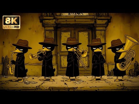 Dark NOIR Jazz Music - 12 Hours of Film Jazz | Chicago & Atmospheric Lounge Music