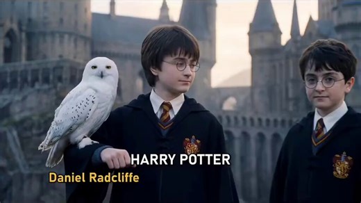 The actors from the Harry Potter films are passing the baton to the new actors of the HBO series 🎭