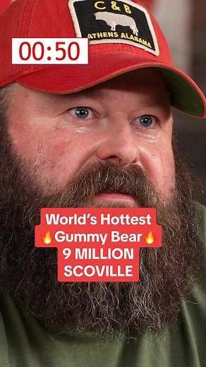 Eating the World’s Hottest Gummy Bear Challenge