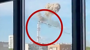 Ukraine: TV tower collapses after missile strike in Kharkiv