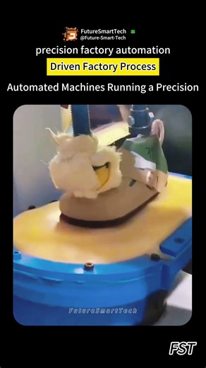 Automated Machines Running a Precision-Driven Factory Process
