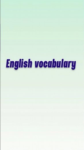 Visual English Vocabulary | Learn English with Pictures (Daily Words)