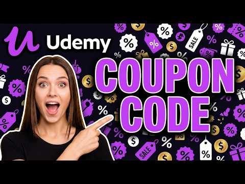 Udemy Promo Codes 80% OFF 💻 Top Courses Discounted
