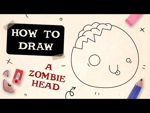 How to draw a zombie | step by step | easy drawing