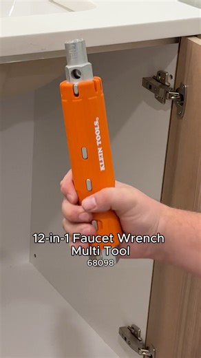 Klein Tools on Instagram: "The only faucet wrench that can handle anything you throw at it. #tooladdict #kleintools"
