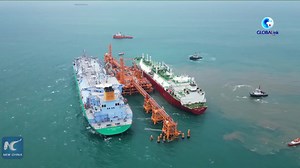 The Hong Kong liquefied natural gas (LNG) project started trial operation recently. It's the largest offshore energy infrastructure project in the region | China Xinhua Sci-Tech