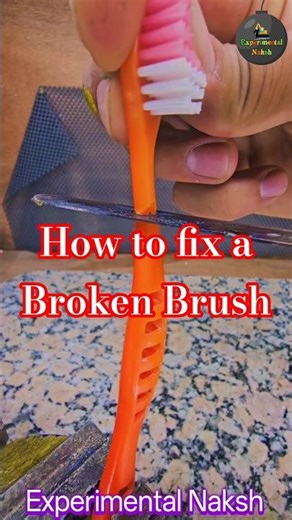 1 Minute me Toothbrush Vapas Jodein 🤯 (100% Working) #shorts #project #shortvideo