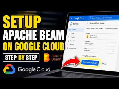 How to setup Apache Beam on Google Cloud for ETL pipelines - Step By Step