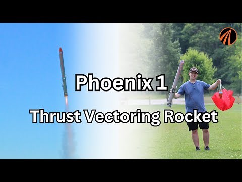 How I Built a Thrust Vector Controlled Model Rocket | Phoenix 1
